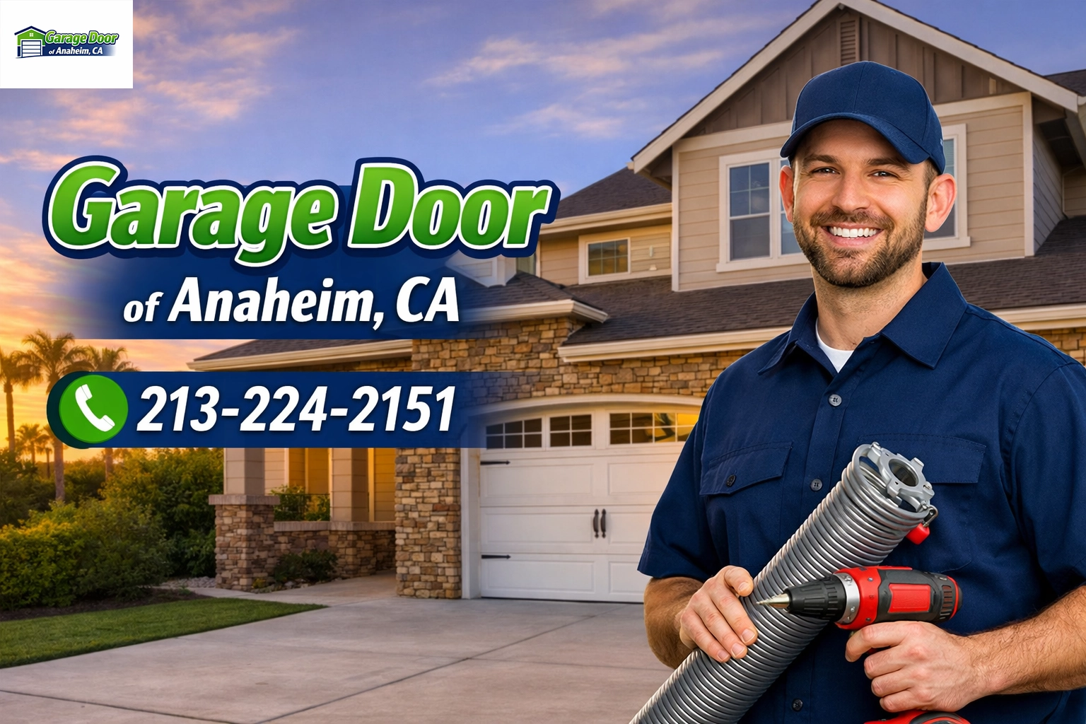 Garage Door Repair Anaheim CA | Same Day Service